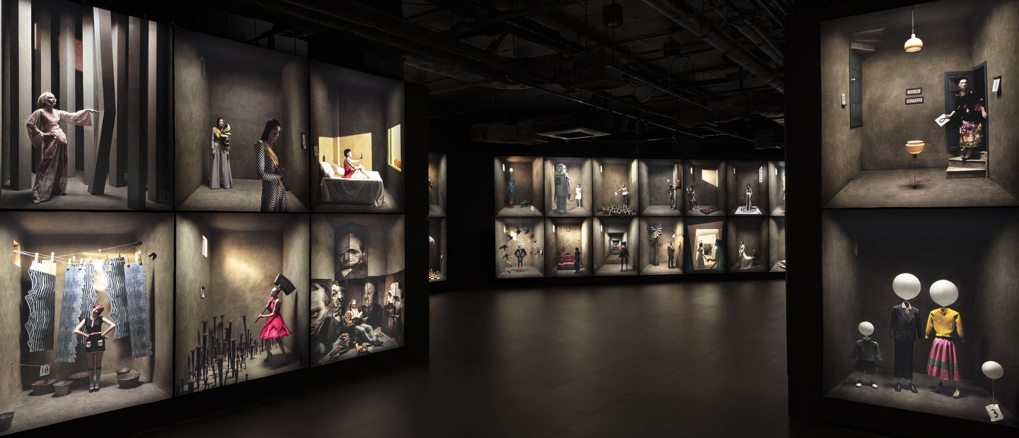 Exhibition space at River City Bangkok