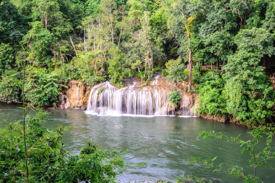 Sai Yok Yai Waterfall in Kanchanaburi