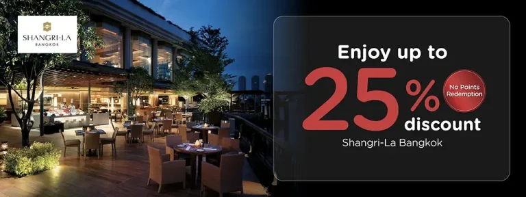 Shangri-La Bangkok KTC dining promotion artwork