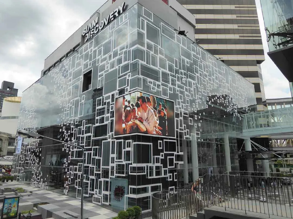 Retail display at Siam Discovery Bangkok
