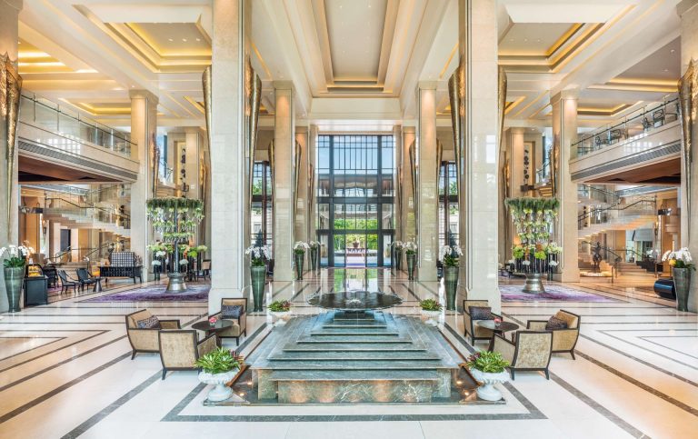 Siam Kempinski Hotel Bangkok with resort-style pool