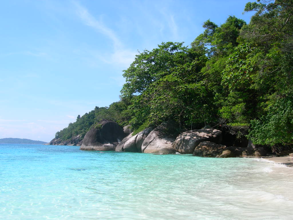 Beach in the Similan Islands