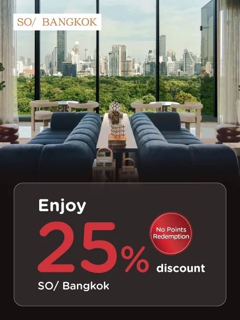 SO Bangkok KTC dining promotion artwork