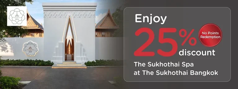 The Sukhothai Spa KTC promotion artwork