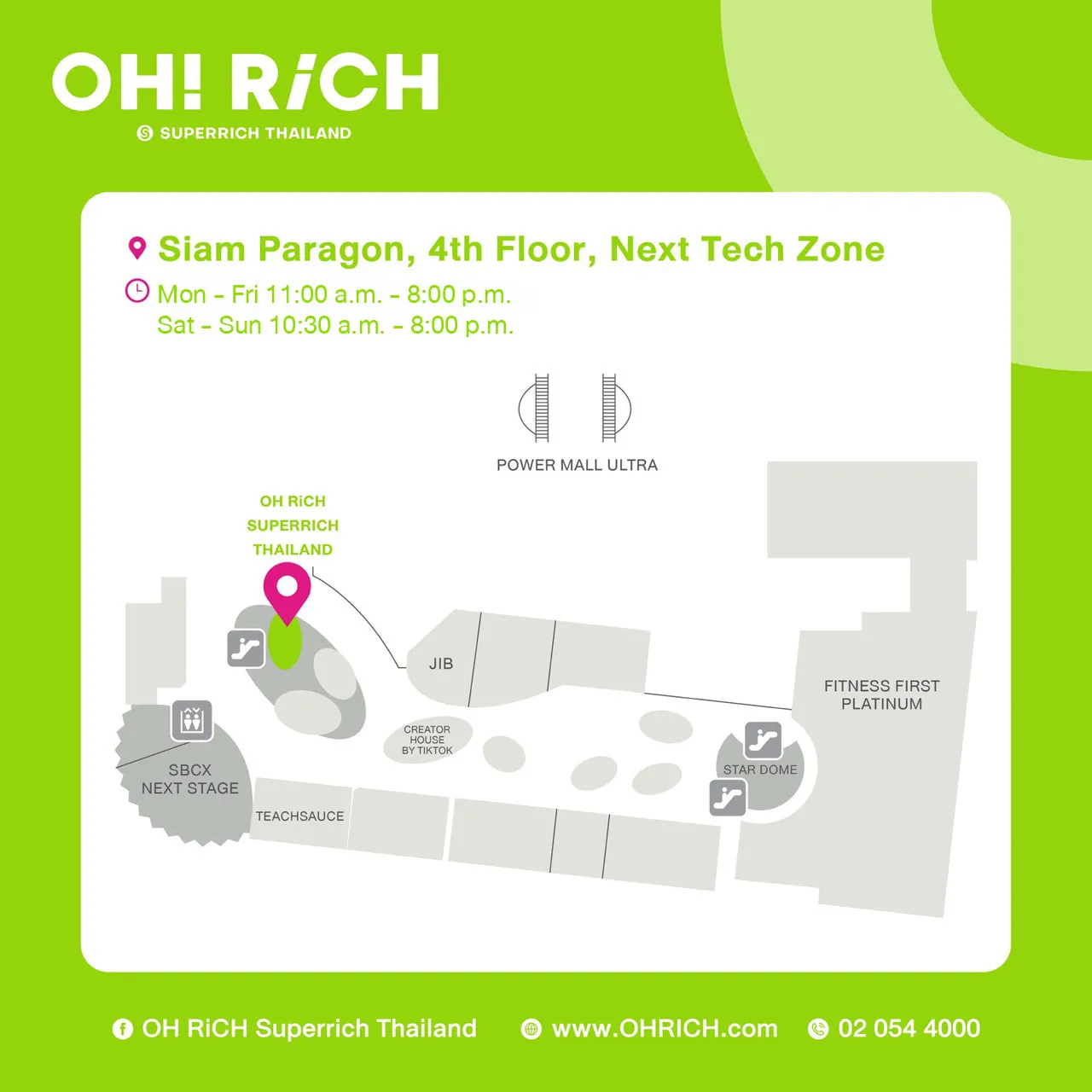 OH RICh Superrich exchange branch in Bangkok