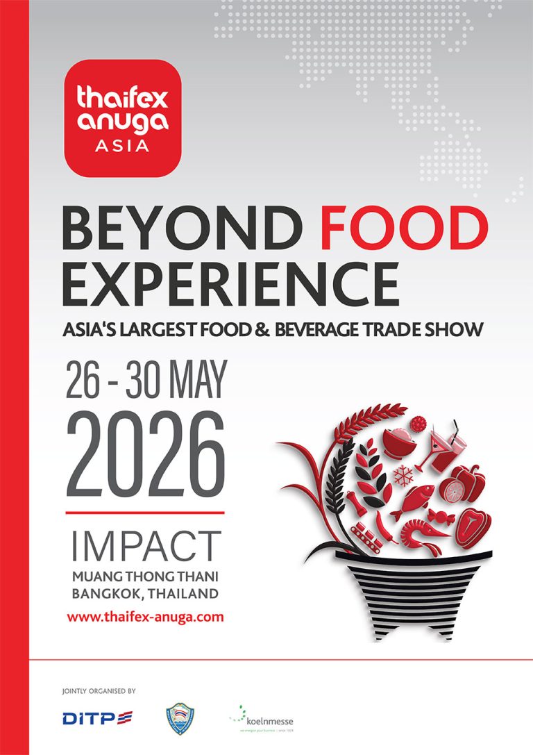 THAIFEX Anuga Asia 2026 event artwork at IMPACT Muang Thong Thani