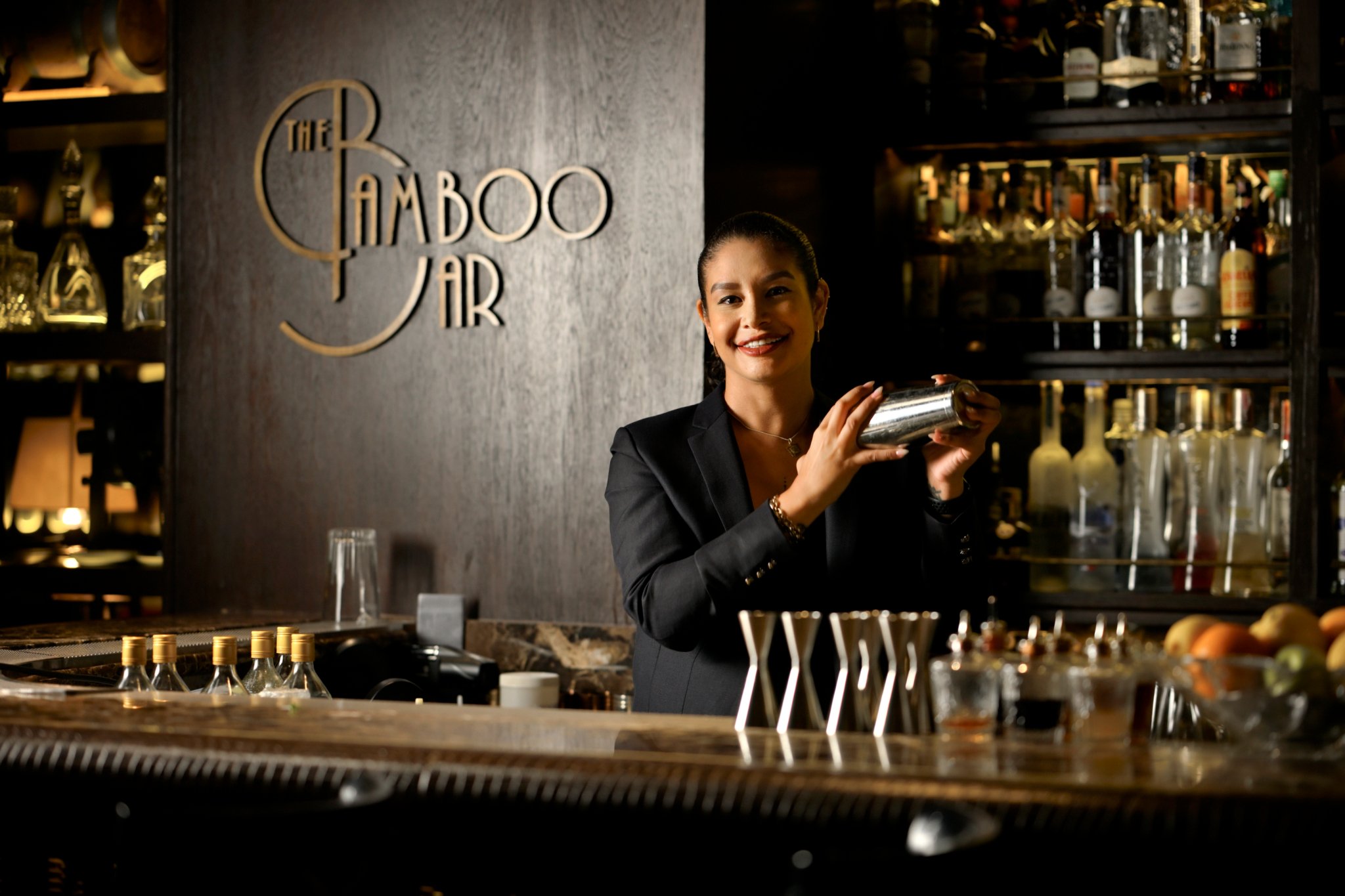 The Bamboo Bar Bangkok interior