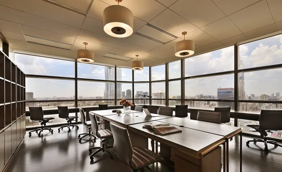 Dedicated office workspace representing The Great Room Bangkok