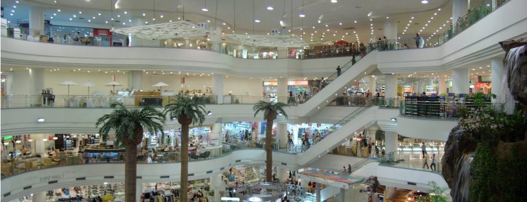 Exterior of The Mall Bangkapi in Bangkok