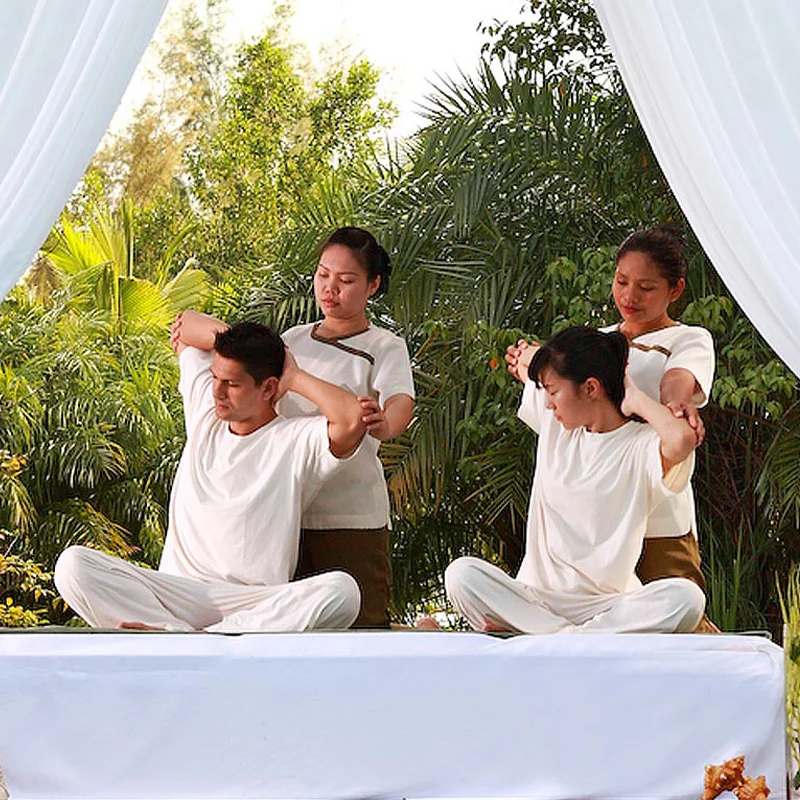 Spa setting at The Sarojin Khao Lak