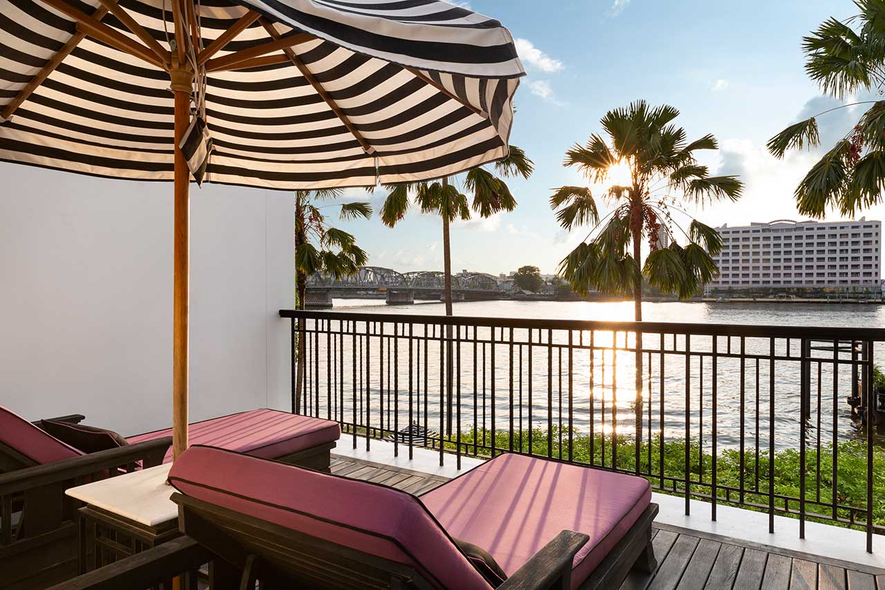 Riverside pool villa at The Siam Bangkok