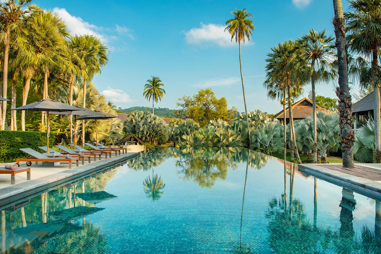Infinity pool at The Slate Phuket