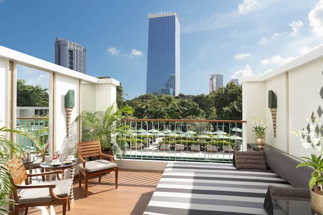 Club Balcony Room at The Sukhothai Bangkok