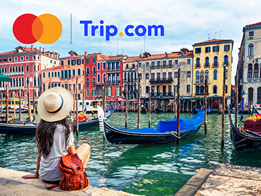 Trip.com KTC Mastercard discount-code landing page