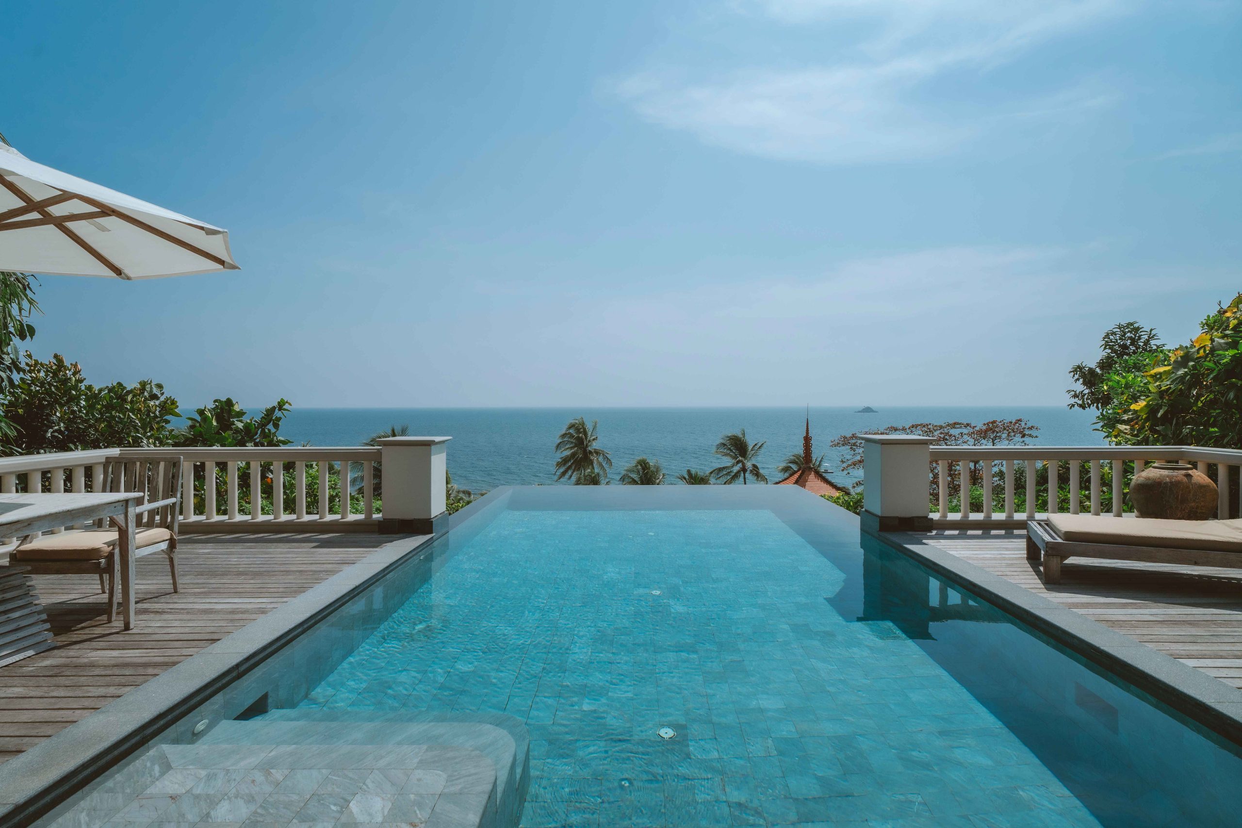 Ocean view pool villa at Trisara Phuket