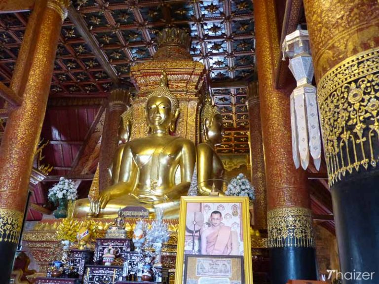 Interior of Wat Phumin in Nan