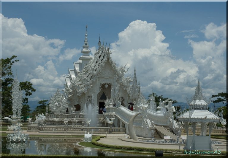 Wat Rong Khun White Temple in Chiang Rai Thailand