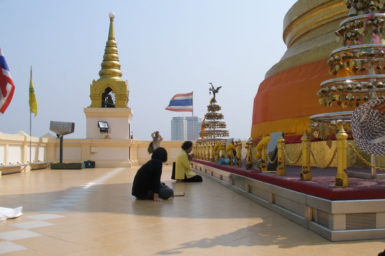 Wat Saket and the Golden Mount in Bangkok