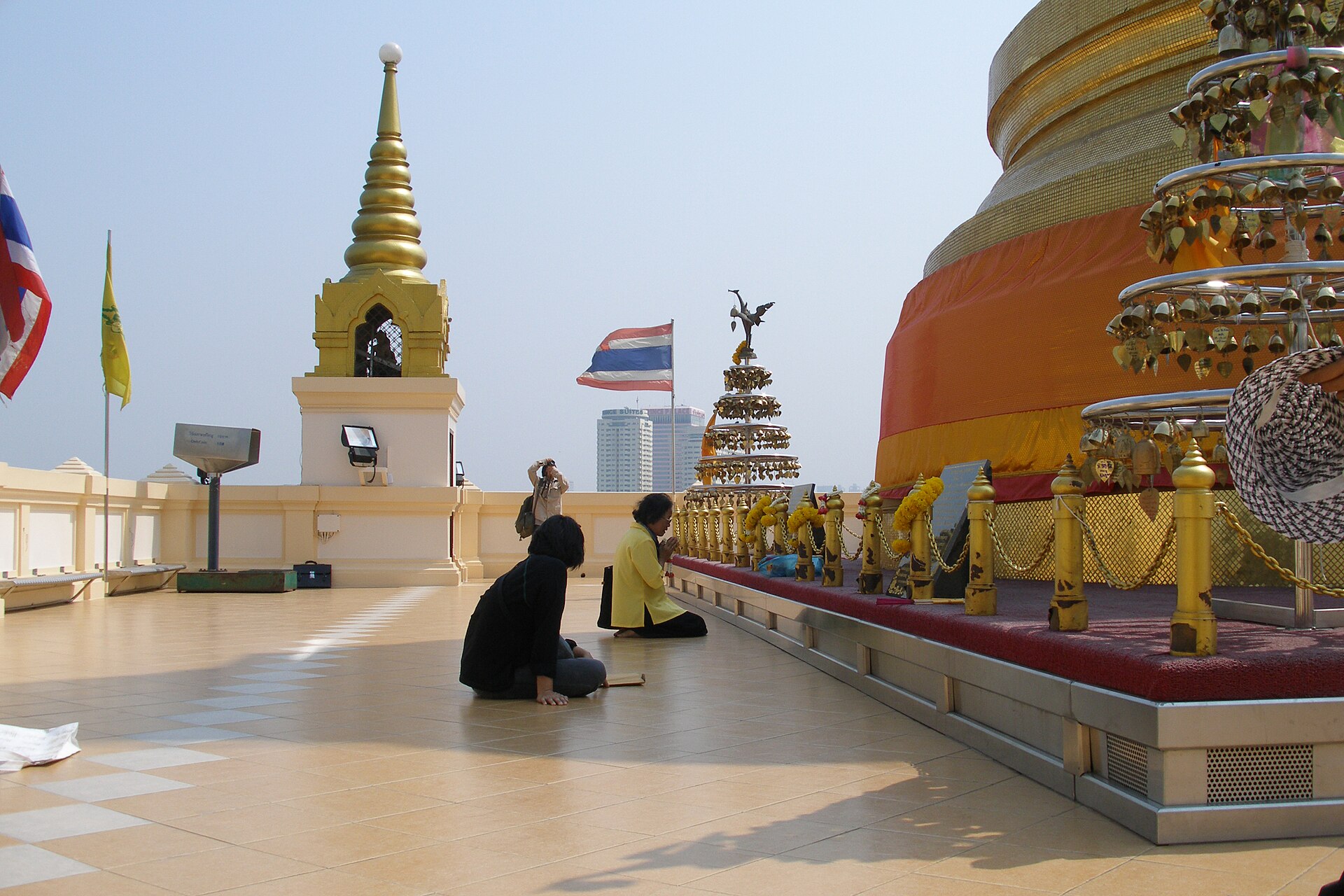 Wat Saket and the Golden Mount in Bangkok