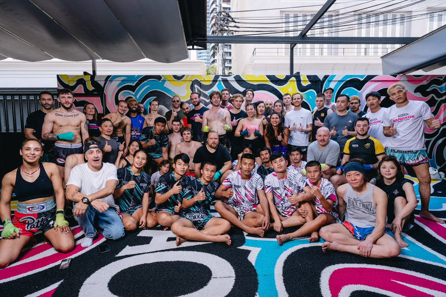 Muay Thai training at YOKKAO Bangkok
