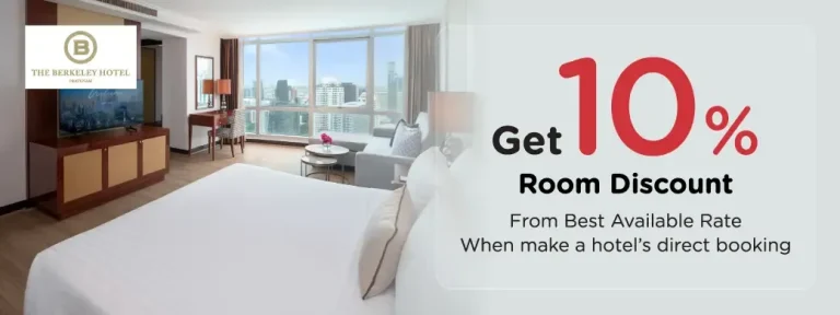 The Berkeley Hotel Pratunam room promotion artwork