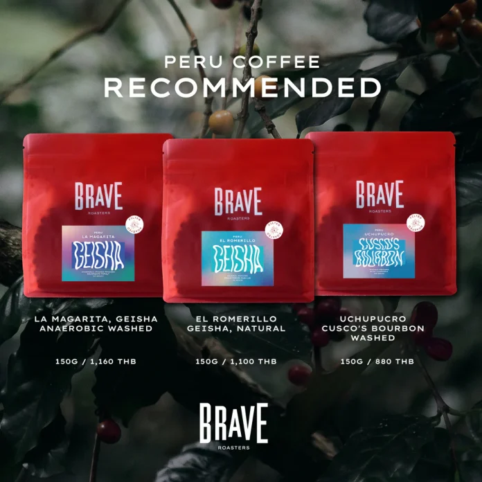 Brave Roasters coffee setting Brave Roasters Bangkok coffee setting