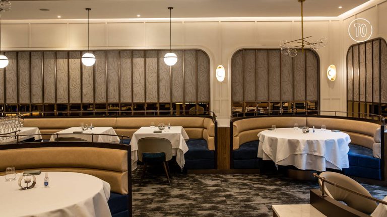 Dining room at Cadence by Dan Bark Bangkok