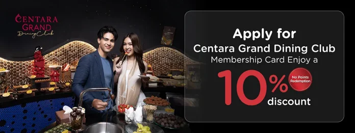 Centara Grand Dining Club KTC Deal: 10% Off Membership Centara Grand Dining Club KTC Deal: 10% Off Membership image