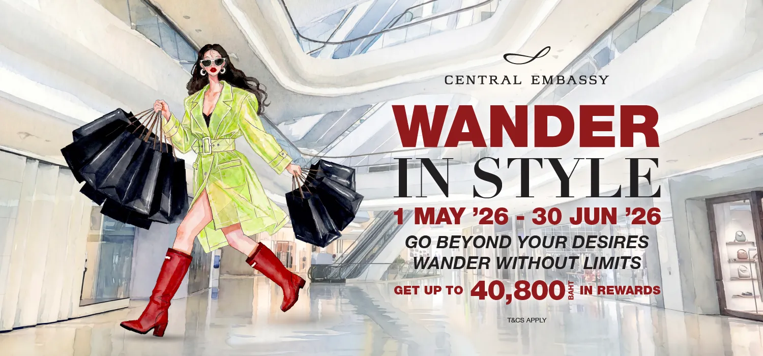 Central Embassy Bangkok official event banner