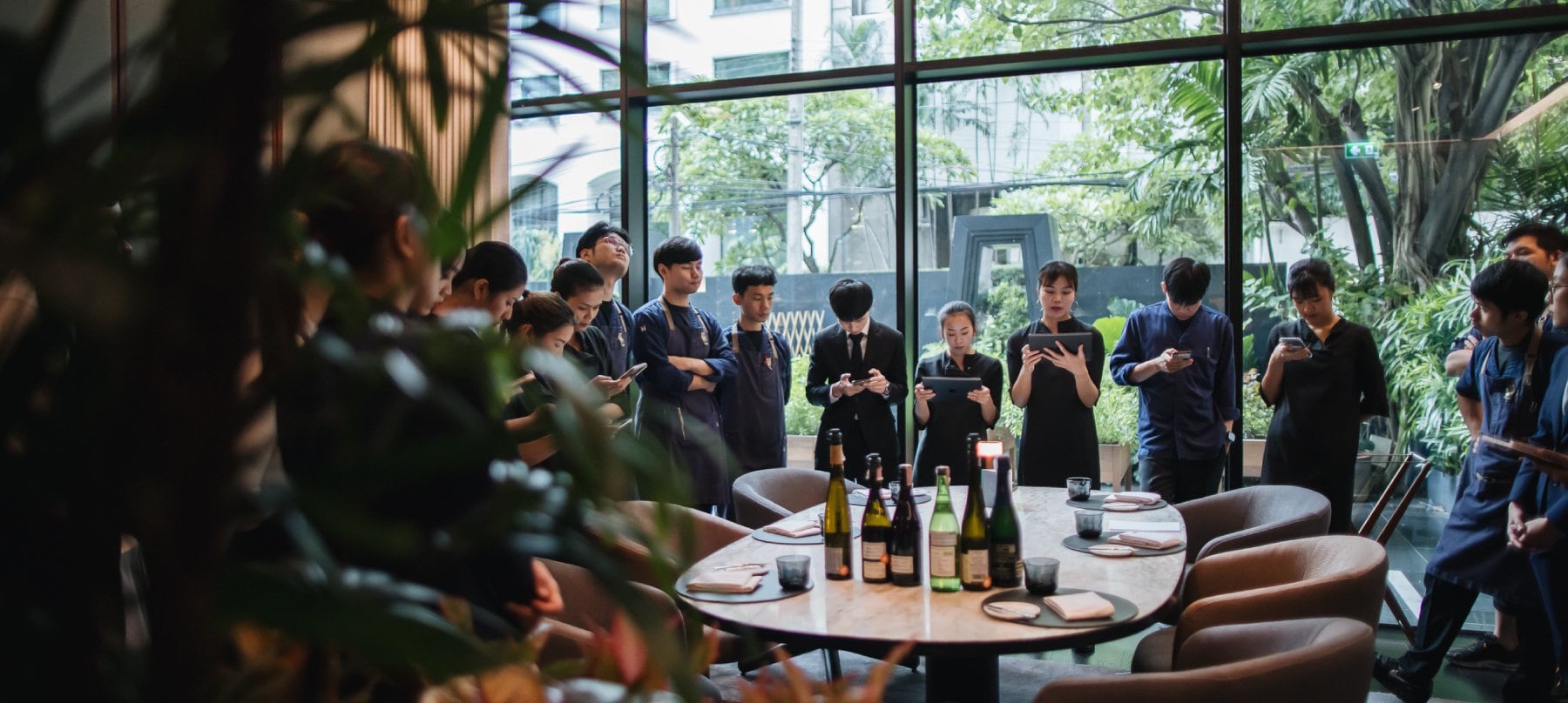 IGNIV Bangkok restaurant team