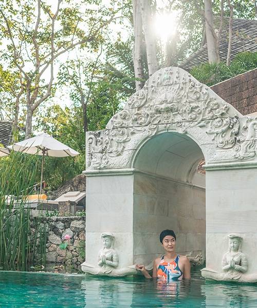 Wellness setting at Kamalaya Koh Samui