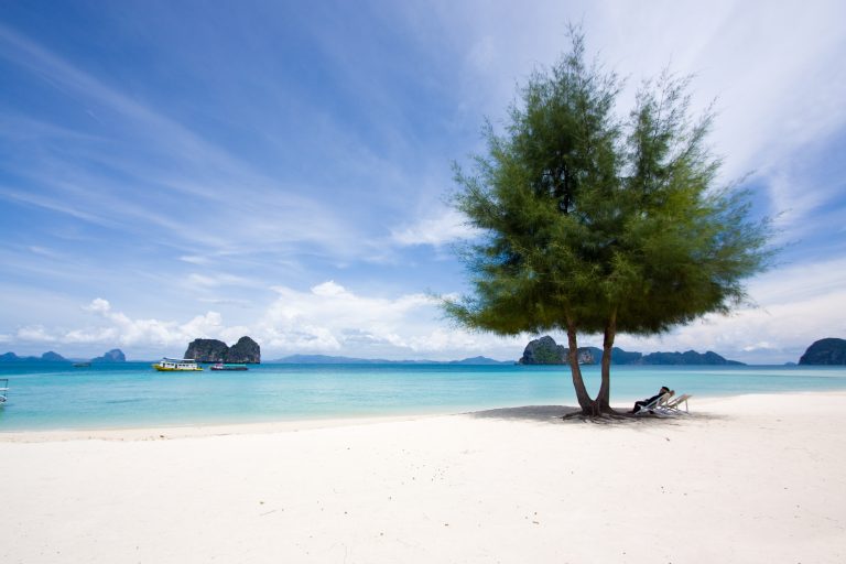 Beach on Koh Ngai in Trang