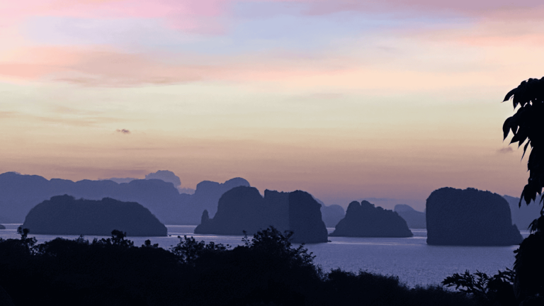 Koh Yao Noi island coastline in Phang Nga