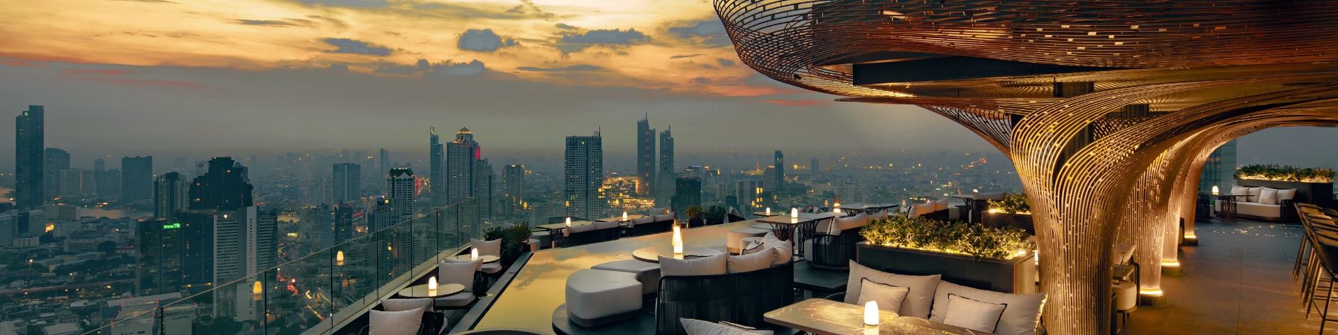 Interior dining space at Le Du Kaan Bangkok