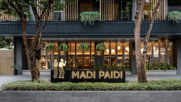 Exterior entrance at Madi Paidi Bangkok