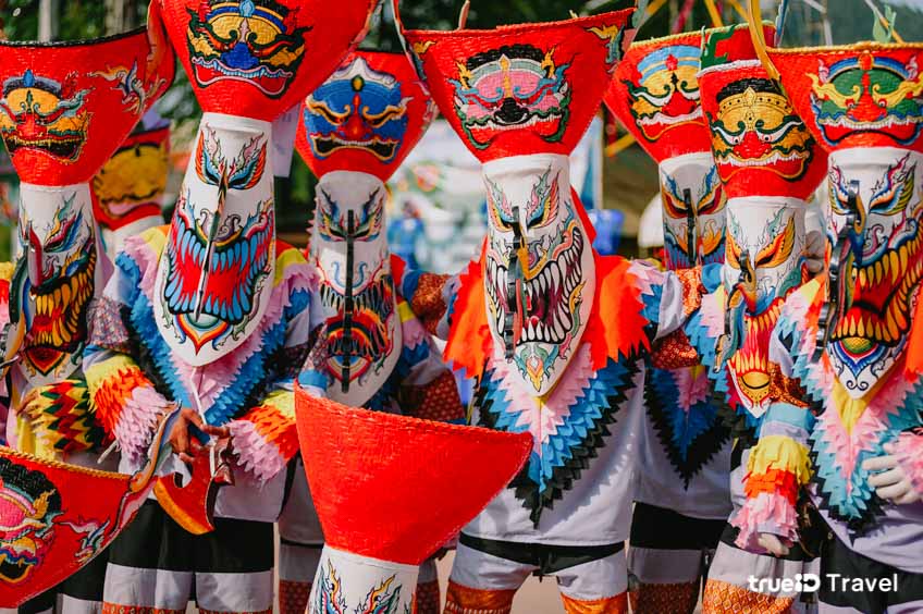 Phi Ta Khon parade in Loei province