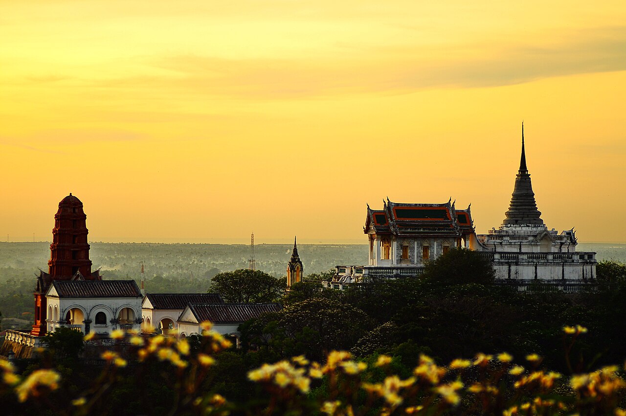 Temple structure at Phra Nakhon Khiri Historical Park
