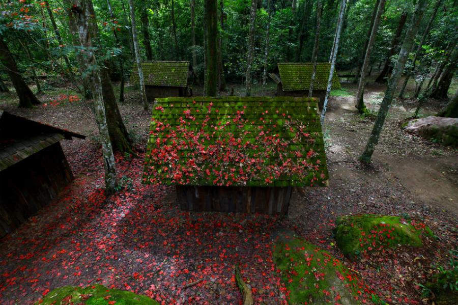 Historical site at Phu Hin Rong Kla National Park