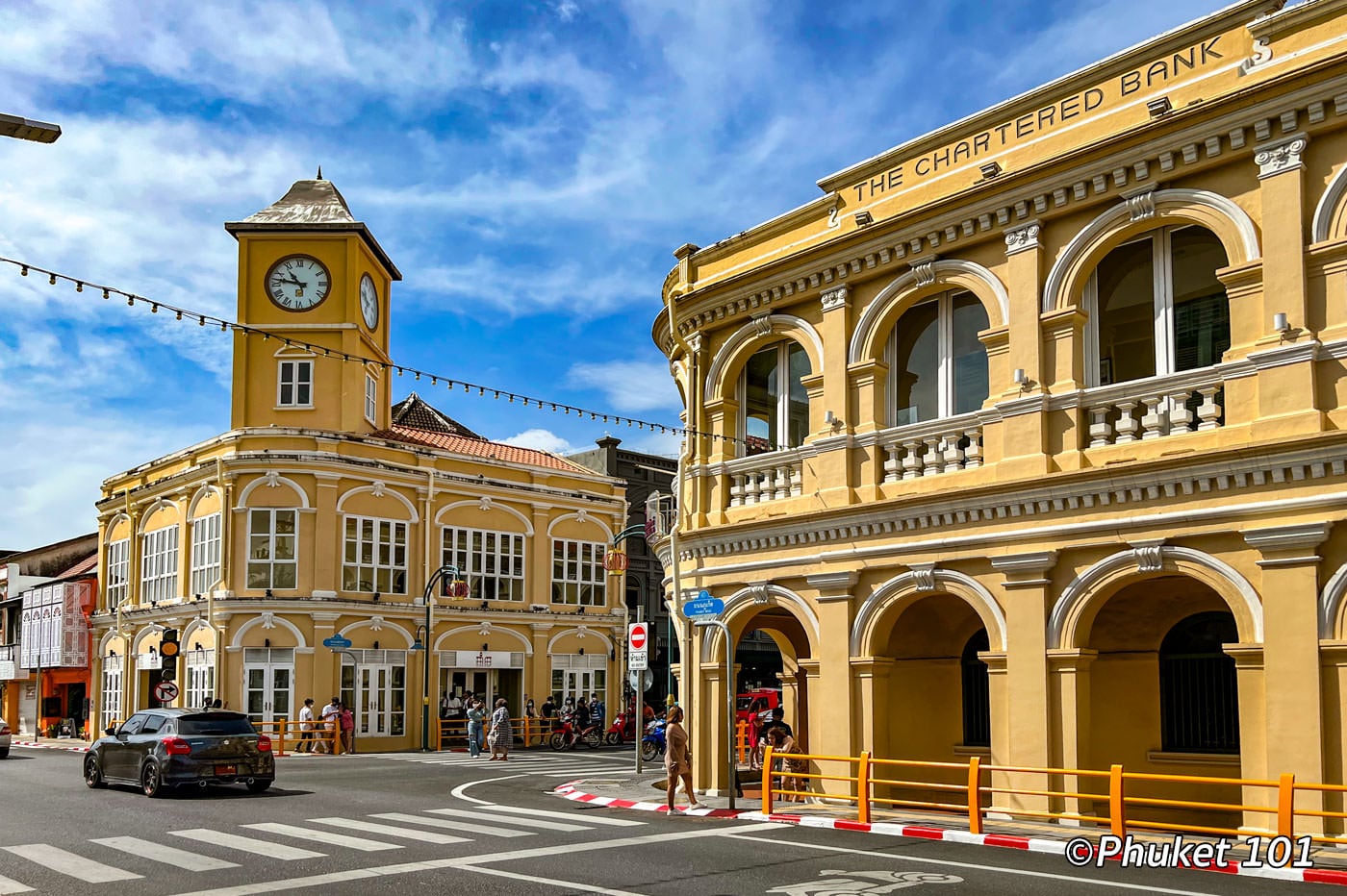 Historic Sino-Portuguese building in Phuket Old Town