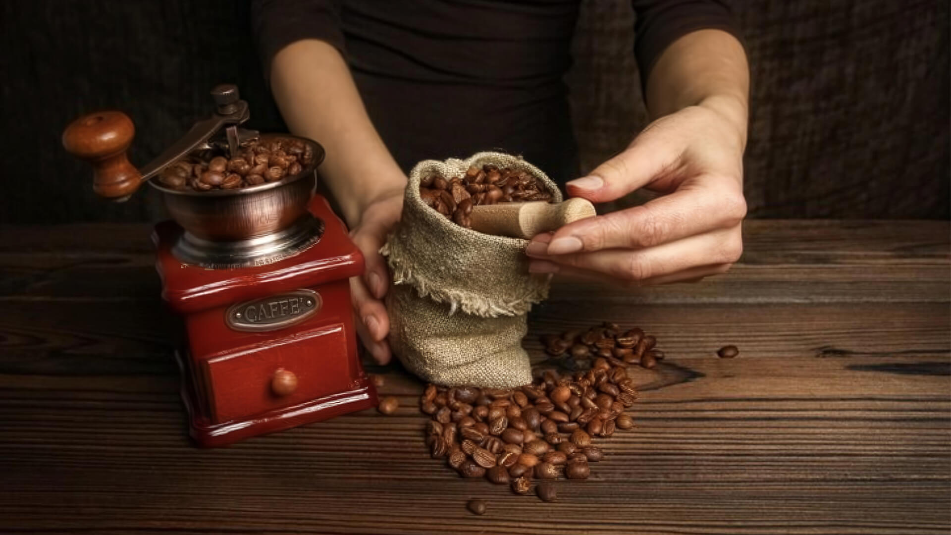 Coffee beans and roasting at Plantation Cafe x Roastery