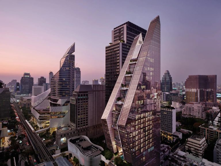 Rosewood Bangkok exterior facade