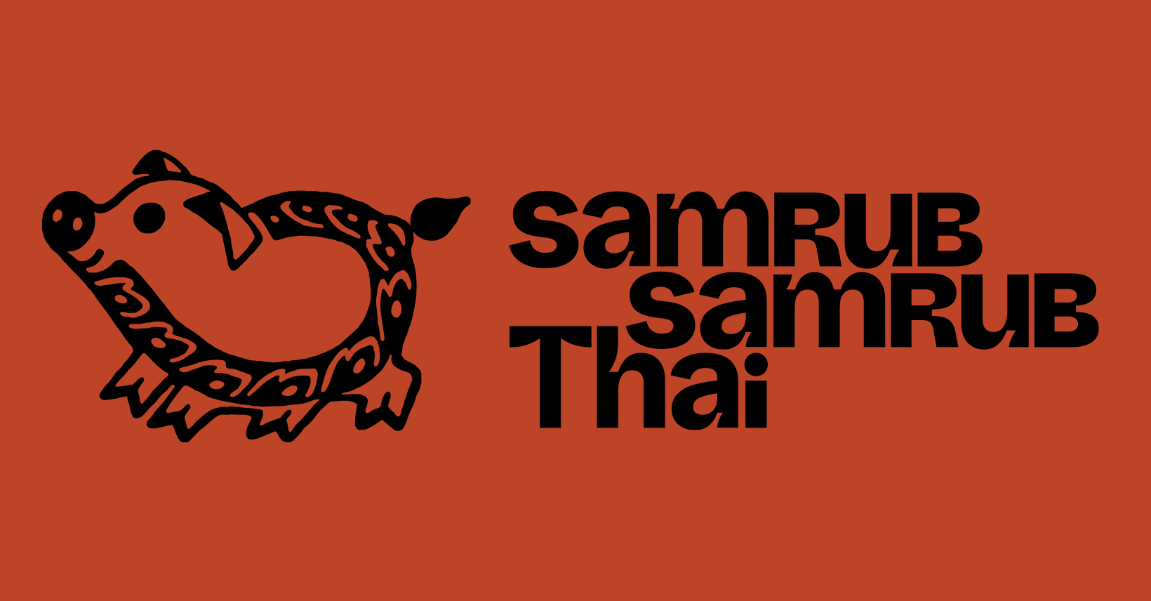 Samrub Samrub Thai restaurant artwork