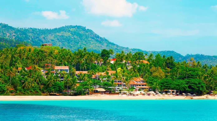 Sheraton Samui Resort exterior Sheraton Samui Resort exterior and beachside setting
