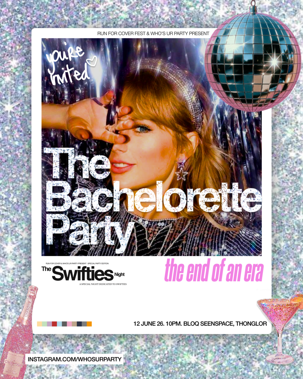 Swifties Night Bangkok party visual