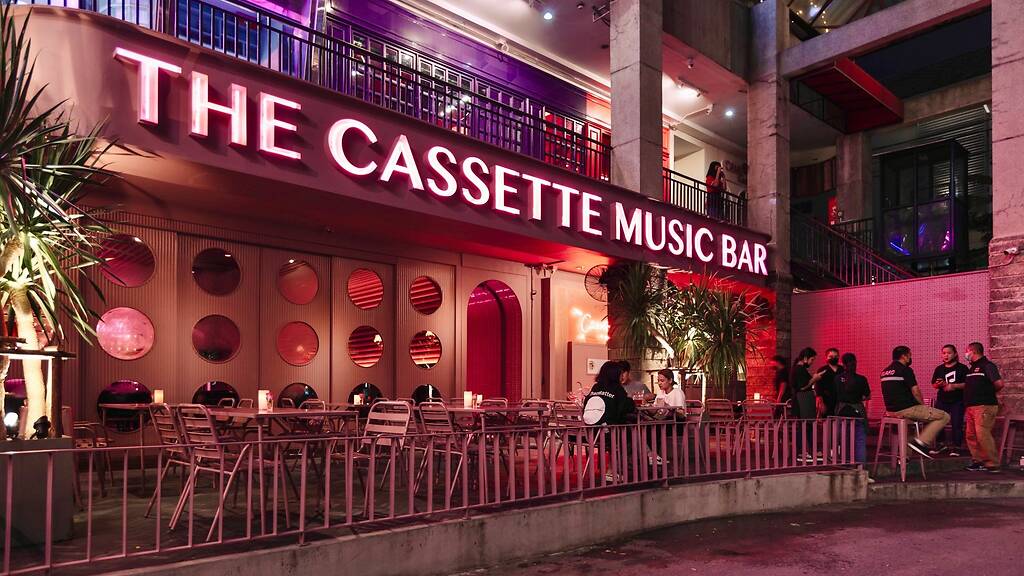 Interior at The Cassette Music Bar Bangkok