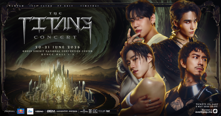 THE TITANS CONCERT Bangkok QSNCC artwork
