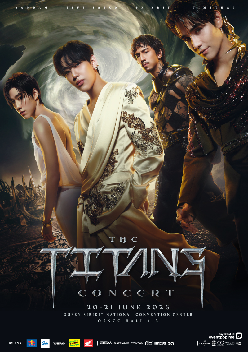 THE TITANS CONCERT Bangkok poster