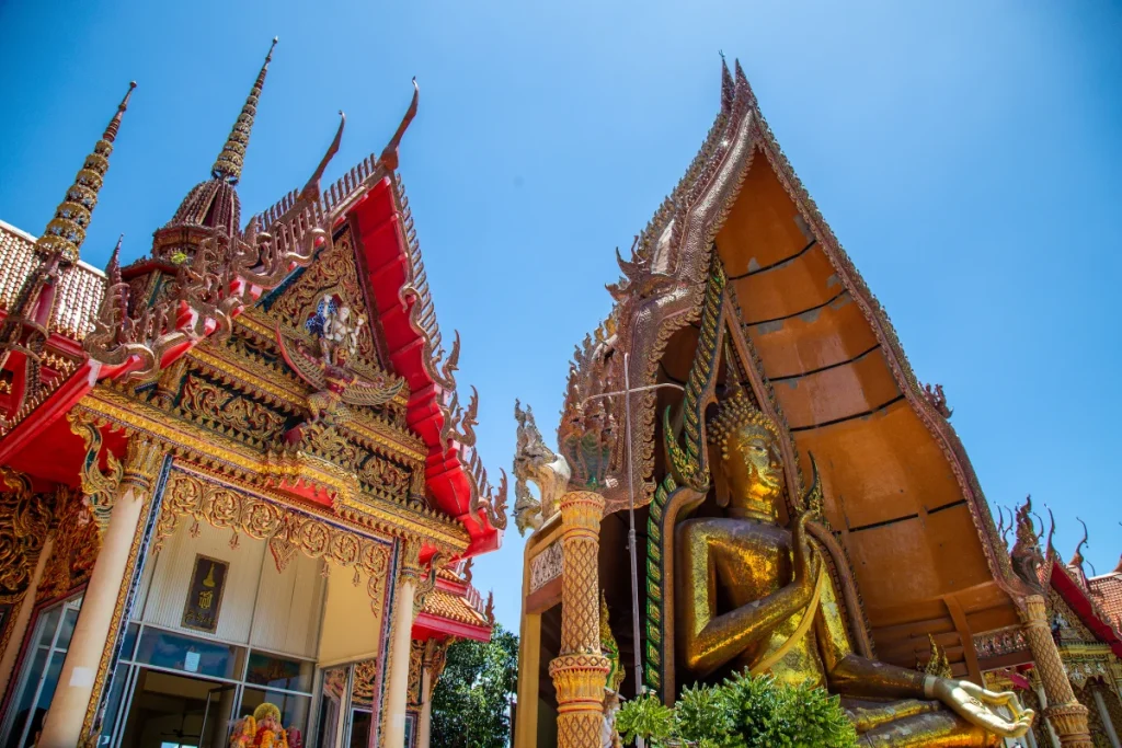 Buddha image at Wat Tham Suea Kanchanaburi