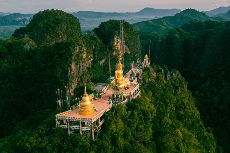 Wat Tham Suea Tiger Cave Temple in Krabi