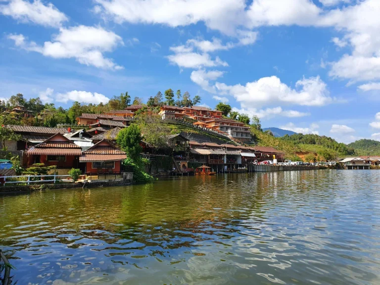 Ban Rak Thai village and lake in Mae Hong Son